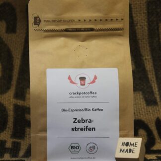 Zebrastreifen (Bio-Espresso/Bio-Kaffee)