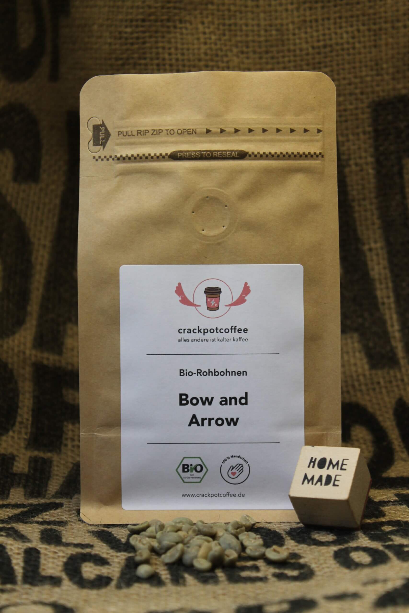 Bow and Arrow (Bio-Rohbohnen)