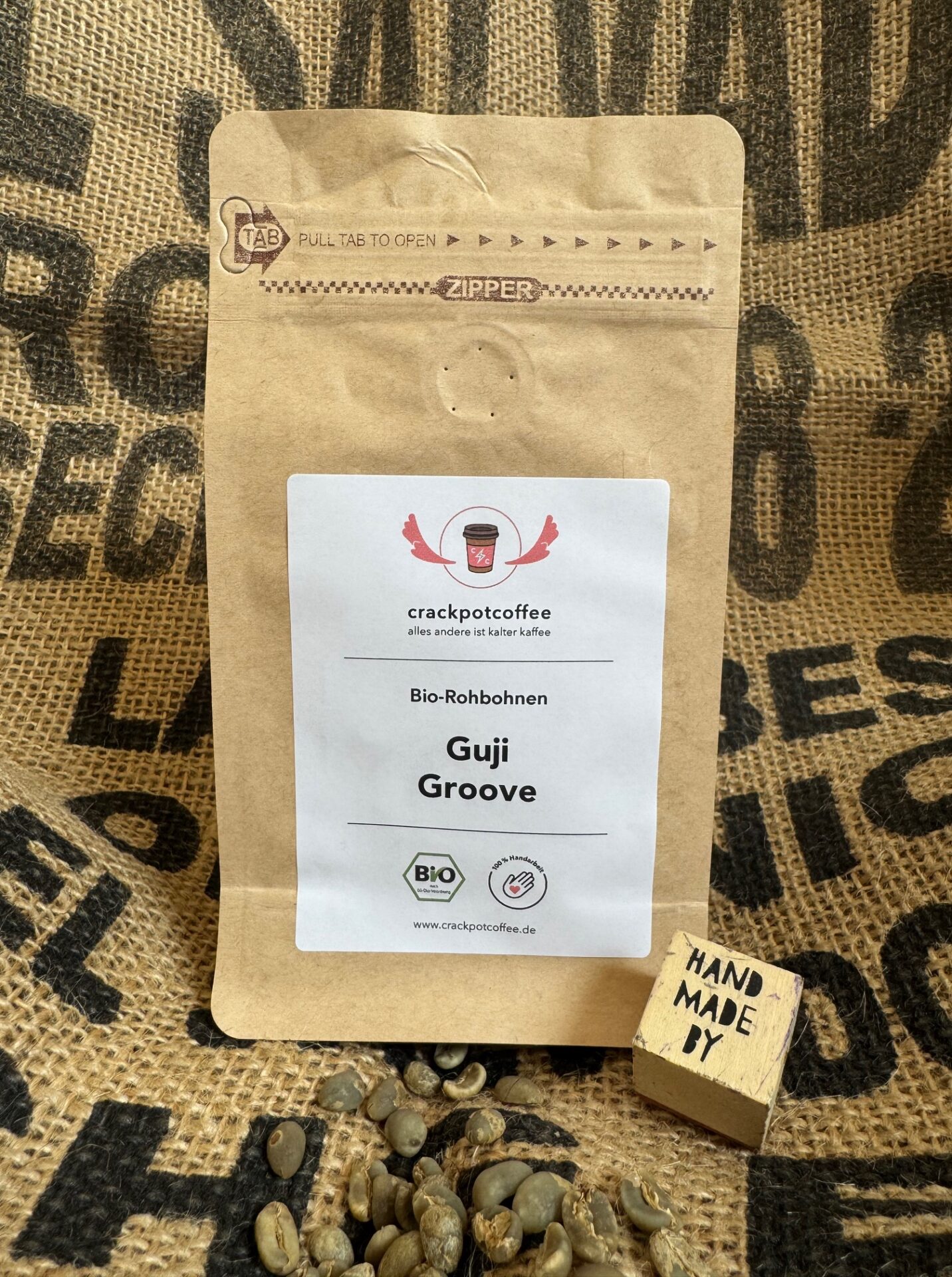 Guji Groove (Bio-Rohbohnen)