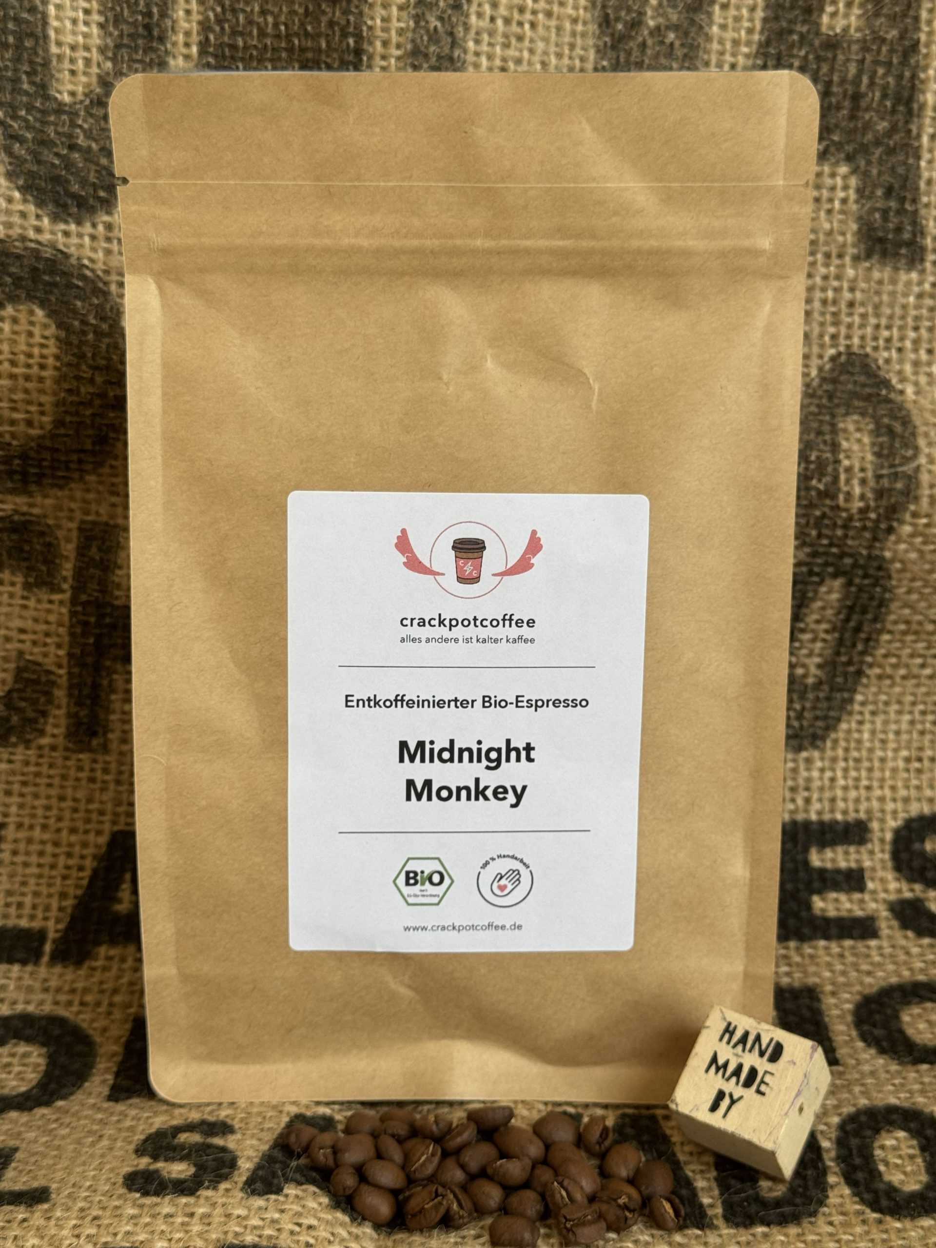 Midnight Monkey (Entkoffeinierter Bio-Espresso)