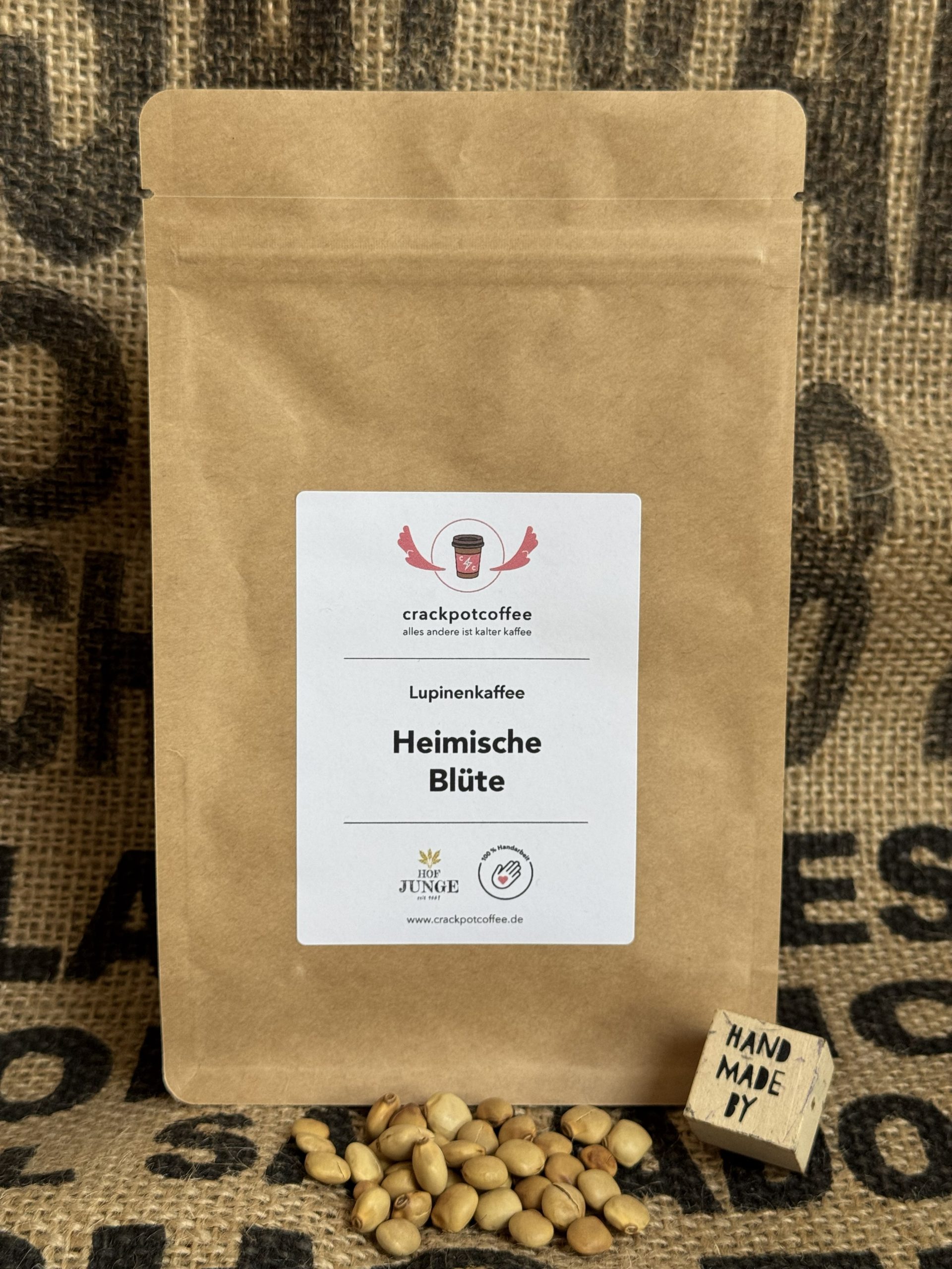 Heimische Blüte (Lupinenkaffee)