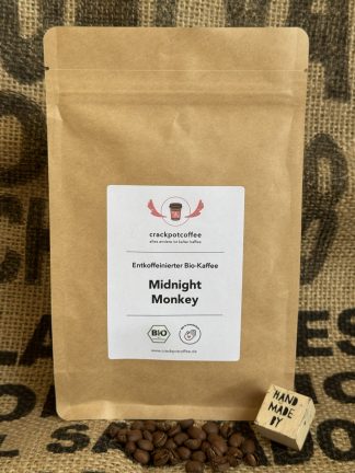 Midnight Monkey (Entkoffeinierter Bio-Kaffee)