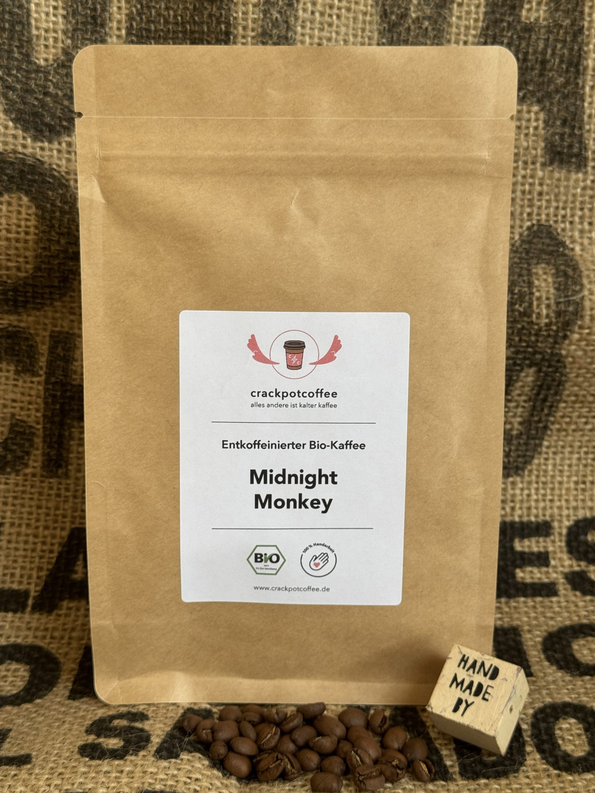 Midnight Monkey (Entkoffeinierter Bio-Kaffee)