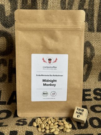 Midnight Monkey (Entkoffeinierte Bio-Rohbohnen)
